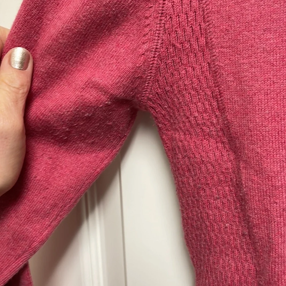 Eddie Bauer 1/2 Zip Knitted Pullover Long Sleeve Sweater